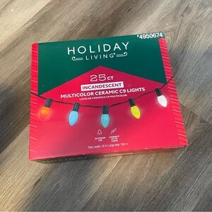 Multicolor Ceramic C9 Lights